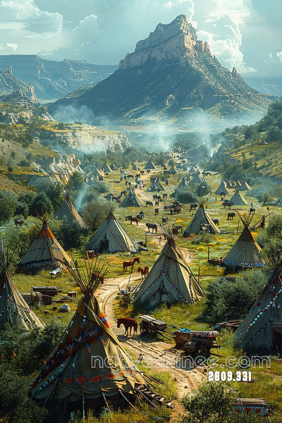 Valley of Gathered Strength Canvas