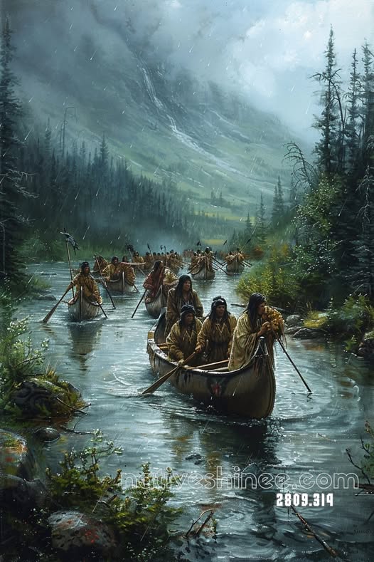 Passage Beneath the Mountain Canvas