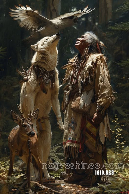 Keeper of the Forest Bond Canvas