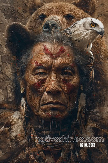 Face of Enduring Power Canvas