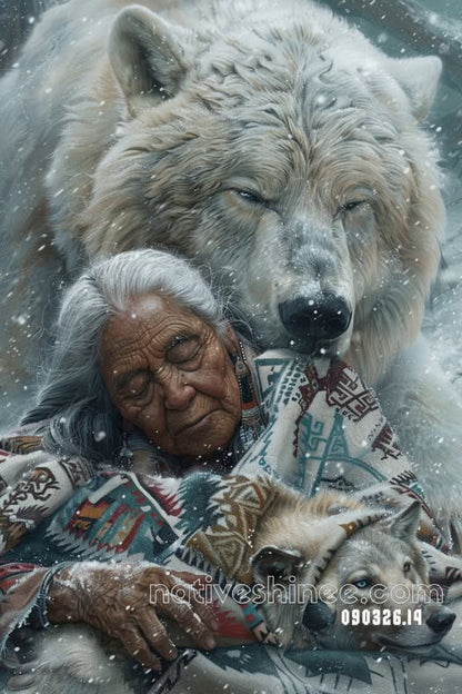 Keeper of Winter Kin Canvas