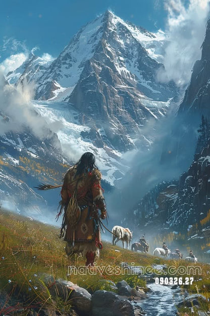 Where the Ancestors Walked Canvas