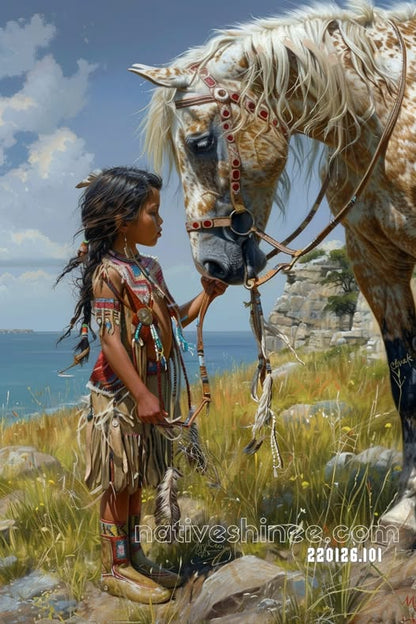 Quiet Bond by the Shore Canvas