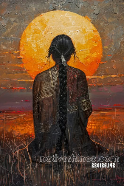 Sunset of the Lineage Canvas