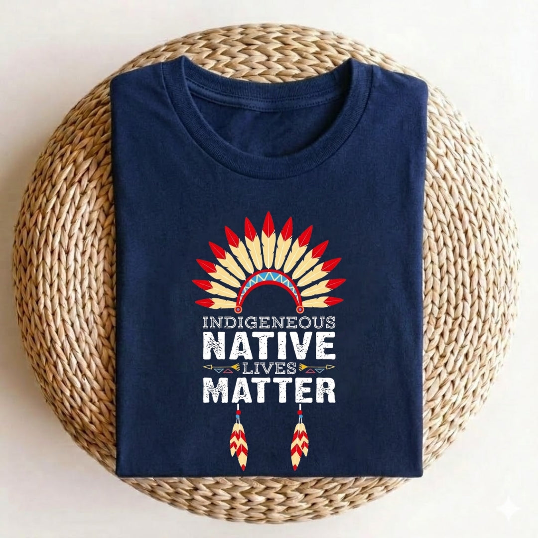 Indigeneous Native Lives Matter T-Shirt