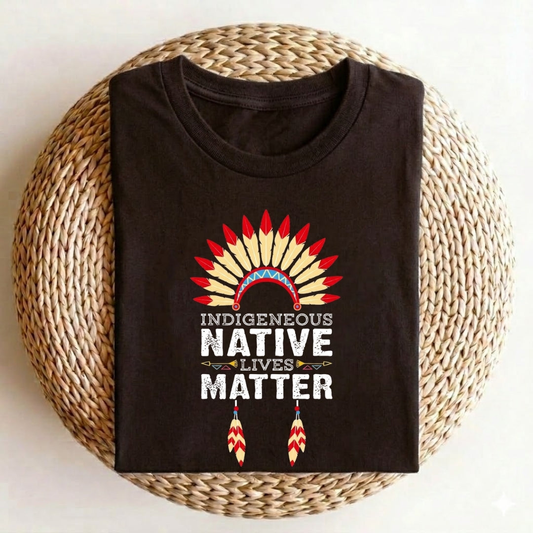 Indigeneous Native Lives Matter T-Shirt