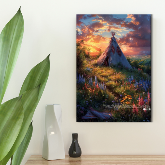 Meadow of Memories Native American Canvas