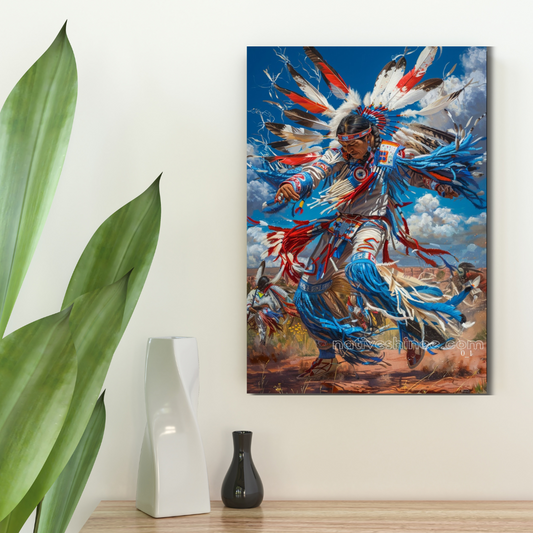 Dance of the Eagle Spirit Native American Canvas