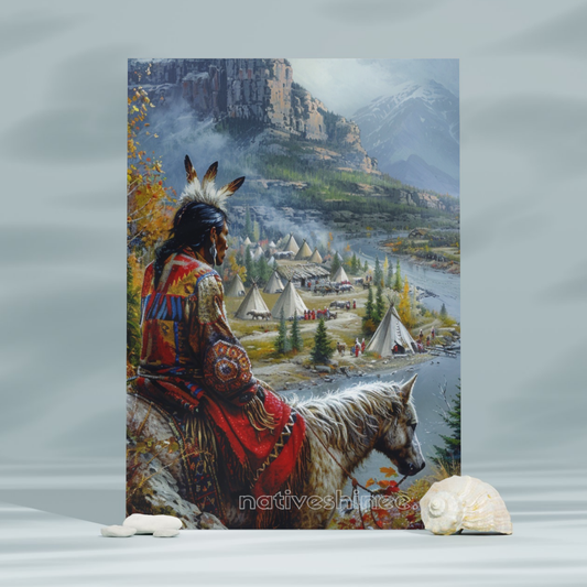 Sacred Balance Native American Canvas