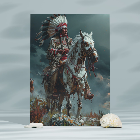Spirit of the Ancestors Native American Canvas