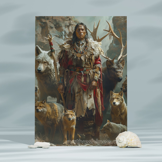Sacred Home Native American Canvas