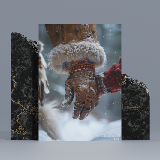 Winter Bonds: A Native American Canvas