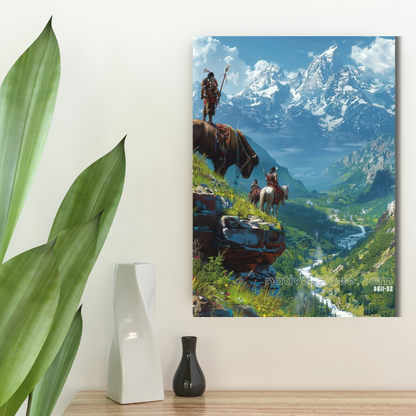 Skyward Dreams Native American Canvas