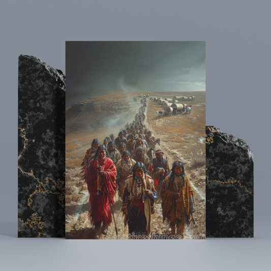 Path of the Ancestors: A Native American Canvas