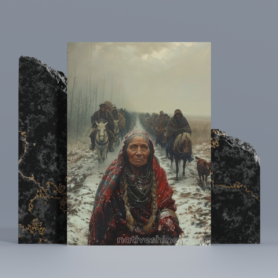 Elder's Path: A Native American Canvas