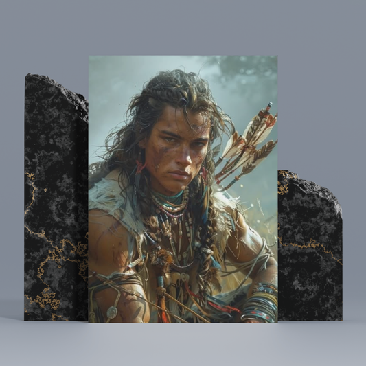 Spirit of the Warrior Native American Canvas