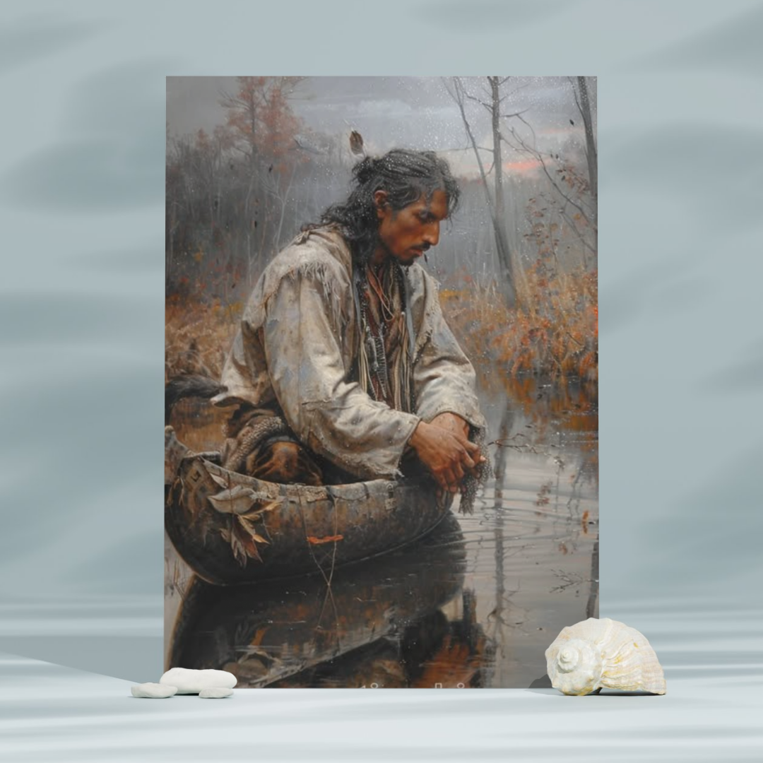 Reflections of the Soul Native American Canvas