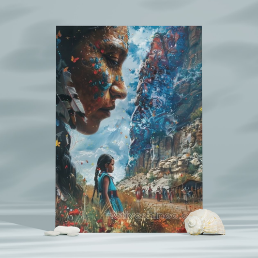 Guardians of the Earth Native American Canvas