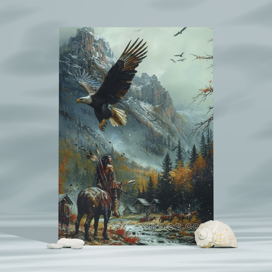 Wings of Hope Native American Canvas