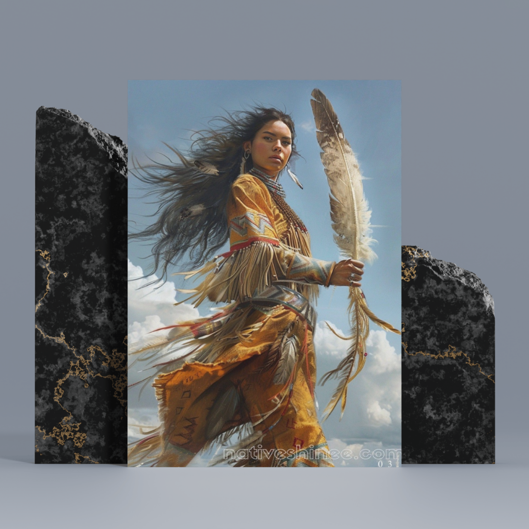Spirit of the Winds Native American Canvas