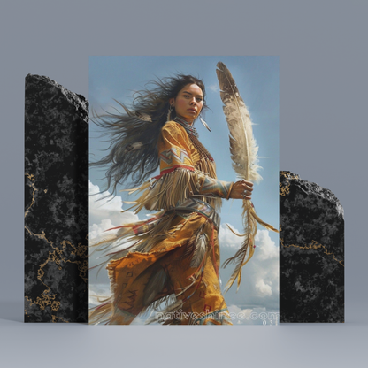 Spirit of the Winds Native American Canvas