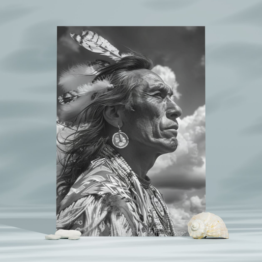 Spirit of the Sky Native American Canvas