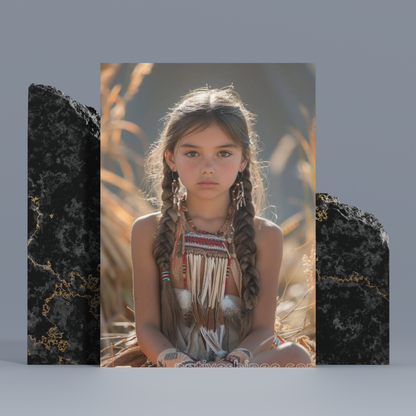Daughter of the Earth: A Native American Canvas
