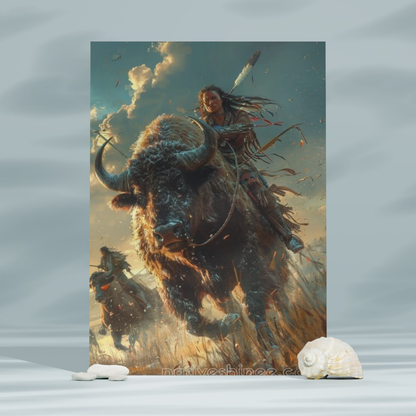 Thunder of the Plains Native American Canvas
