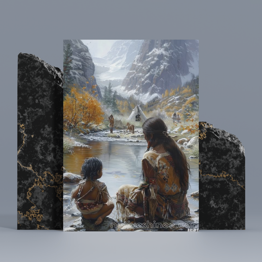 Reflections of Heritage: A Native American Canvas