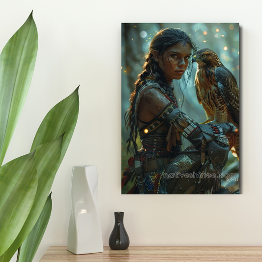 Spirit Keeper Native American Canvas