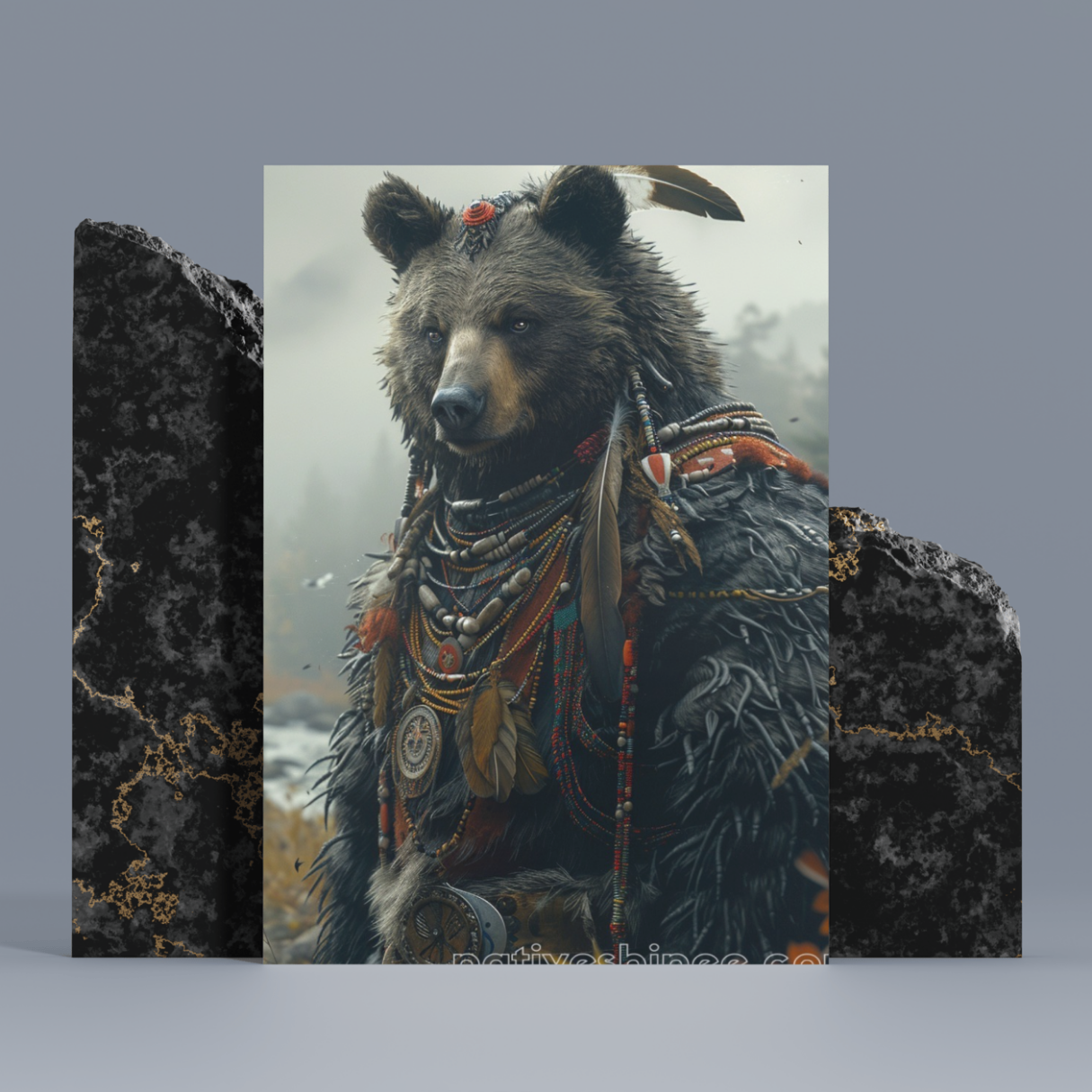 Guardian’s Path Native American Canvas