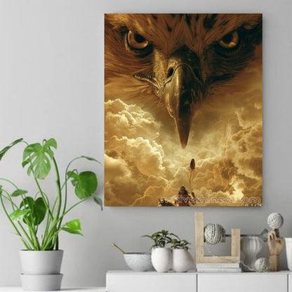 Guardian of the Skies Native American Canvas