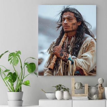 Melody of the Ancestors Native American Canvas