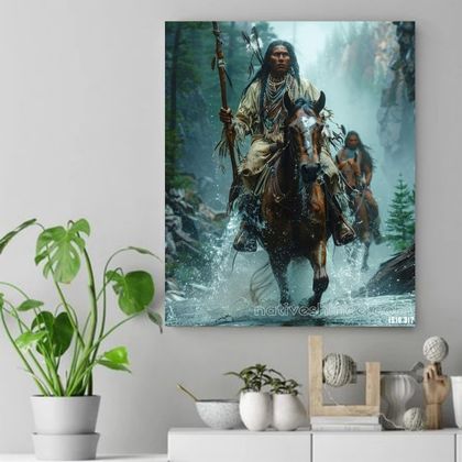 Sacred Journey Native American Canvas