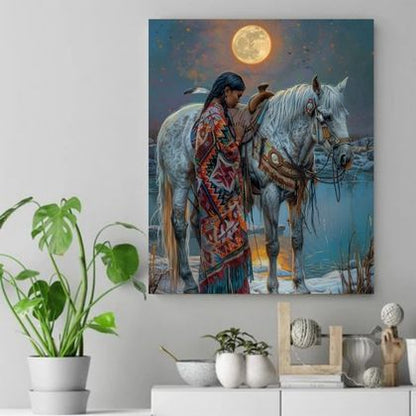 Wings of the Ancestors Native American Canvas