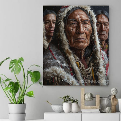 Wisdom of the Ancestors Native American Canvas VA