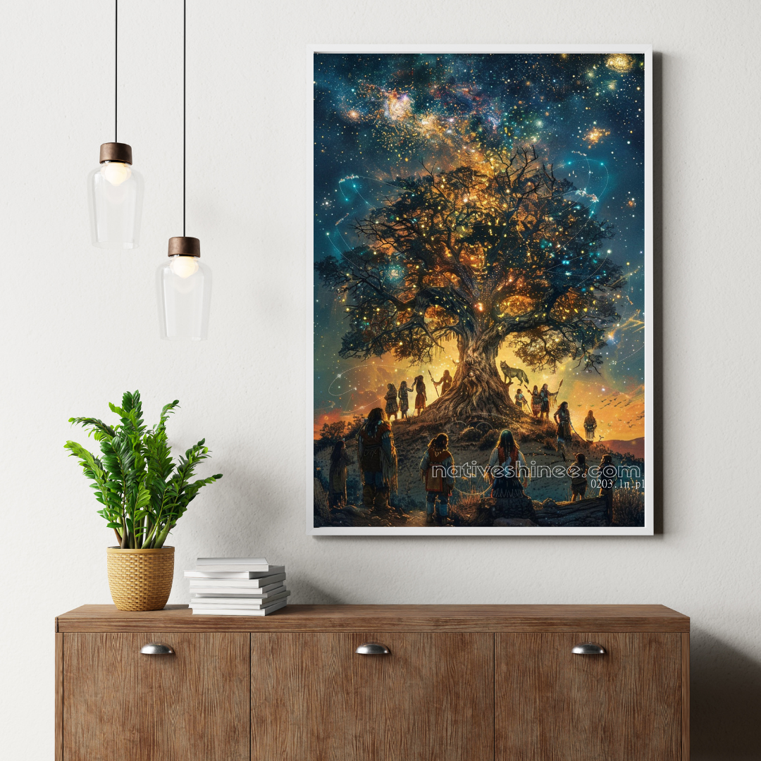 Magic Native American Canvas