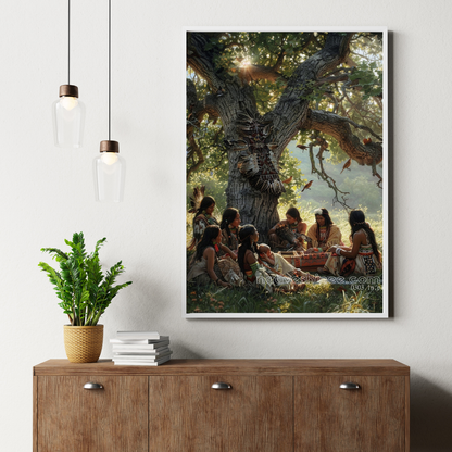 Our Culture Native American Canvas