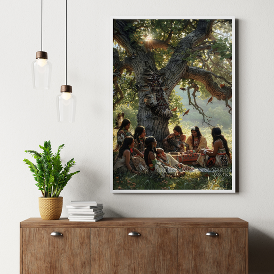 Our Culture Native American Canvas