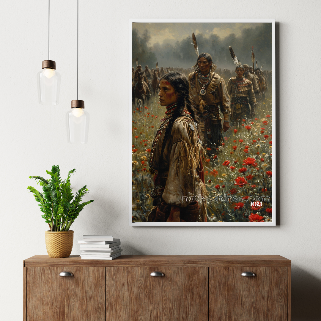 Women Native American Canvas