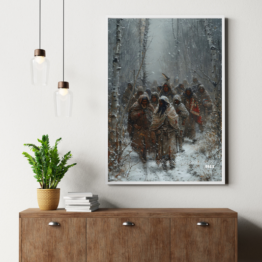 The Soul Native American Canvas