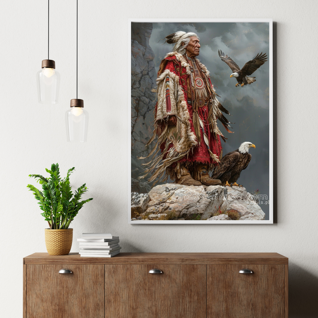 Light Of Hope Native American Canvas