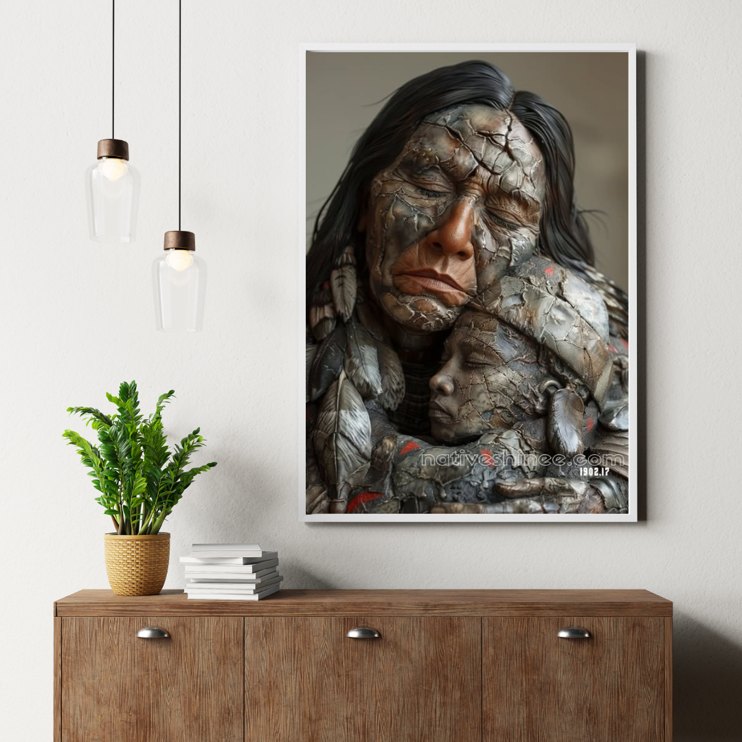 Sorrow Native American Canvas