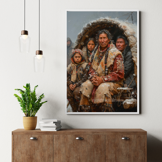 Nation Strength Native American Canvas