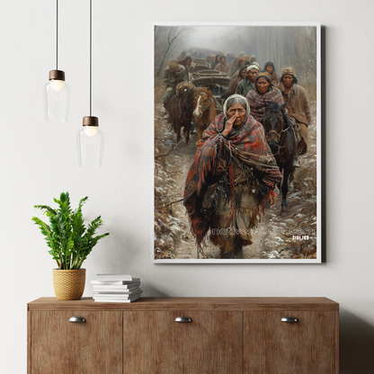 Ancestral Strength Native American Canvas