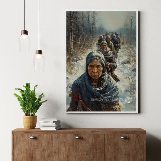 Strength Of Our Ancestors Native American Canvas