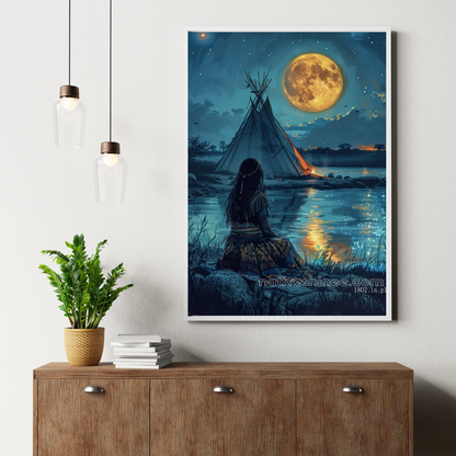 Our Connection Native American Canvas