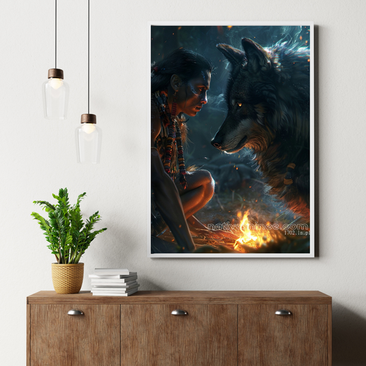 Our Nature Native American Canvas