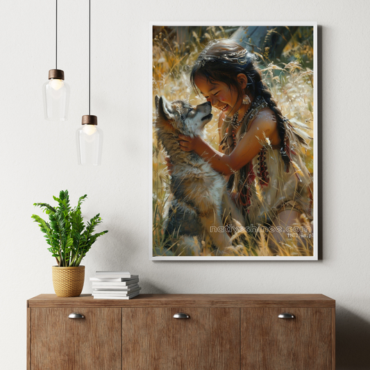 Simplicity Native American Canvas