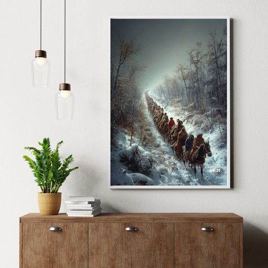 Light Of Resilience Native American Canvas